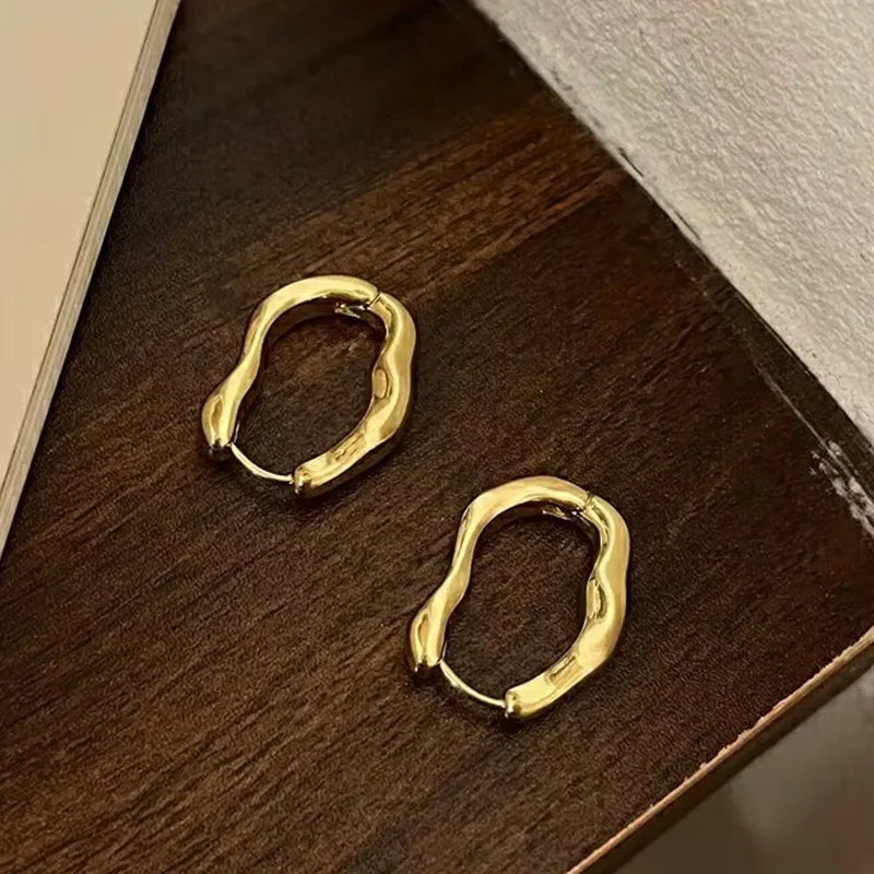 Smooth Luxe Hoops