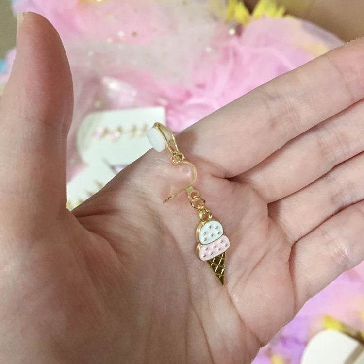 Adorable Cat & Butterfly Earrings Set for Girls