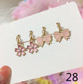 Adorable Cat & Butterfly Earrings Set for Girls