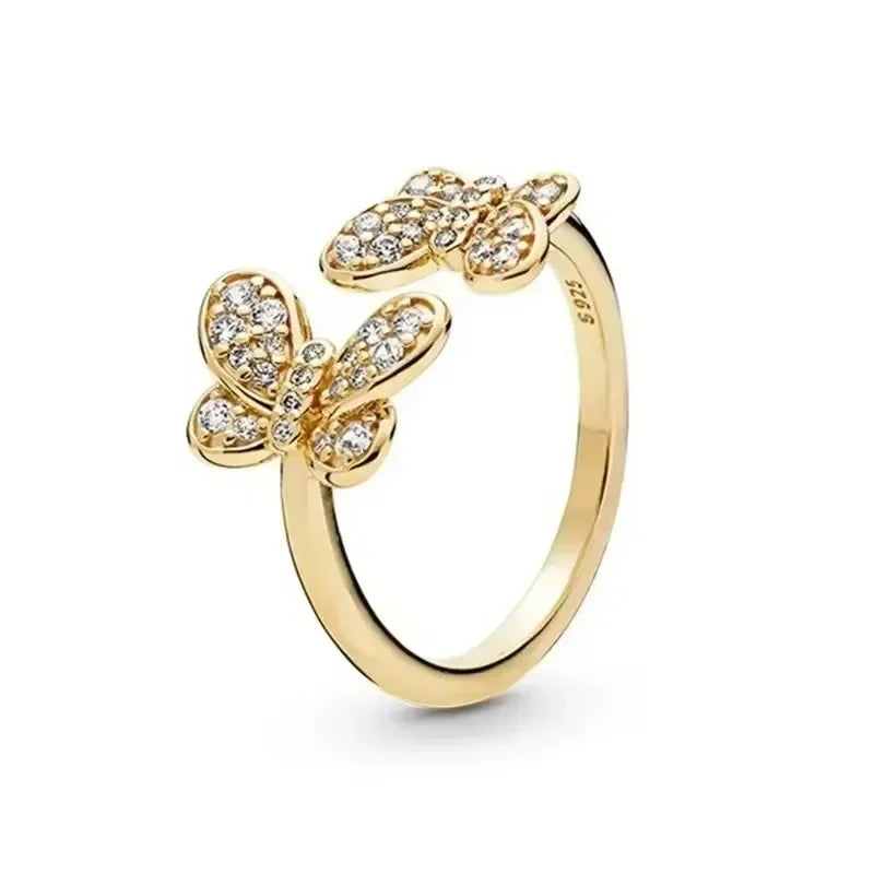 925 Sterling Silver Heart Crown Ring – Women’s Jewelry