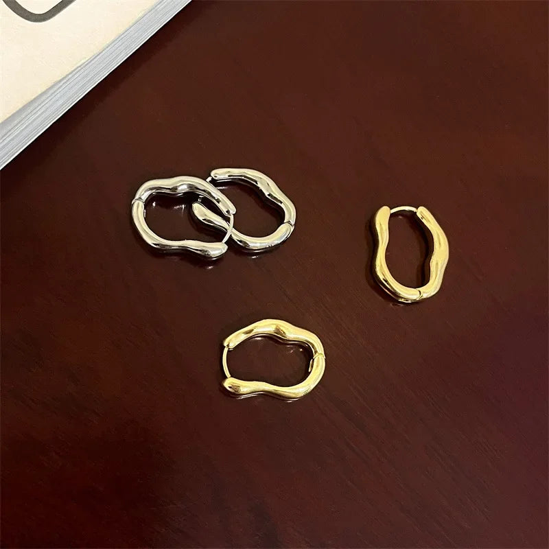 Smooth Luxe Hoops