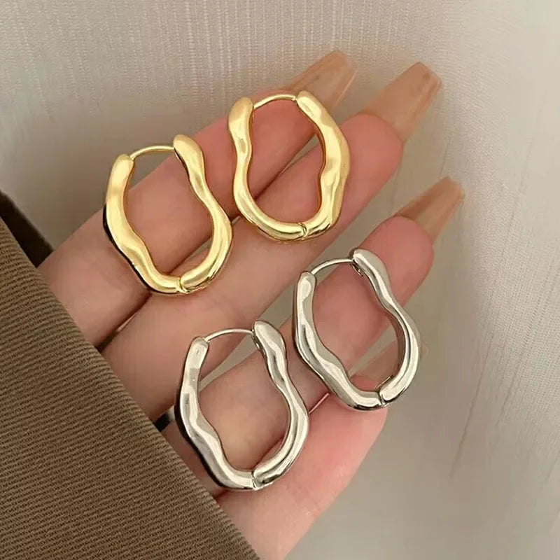 Smooth Luxe Hoops
