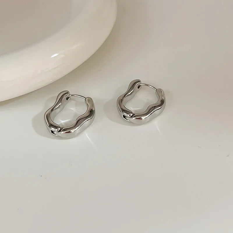 Smooth Luxe Hoops