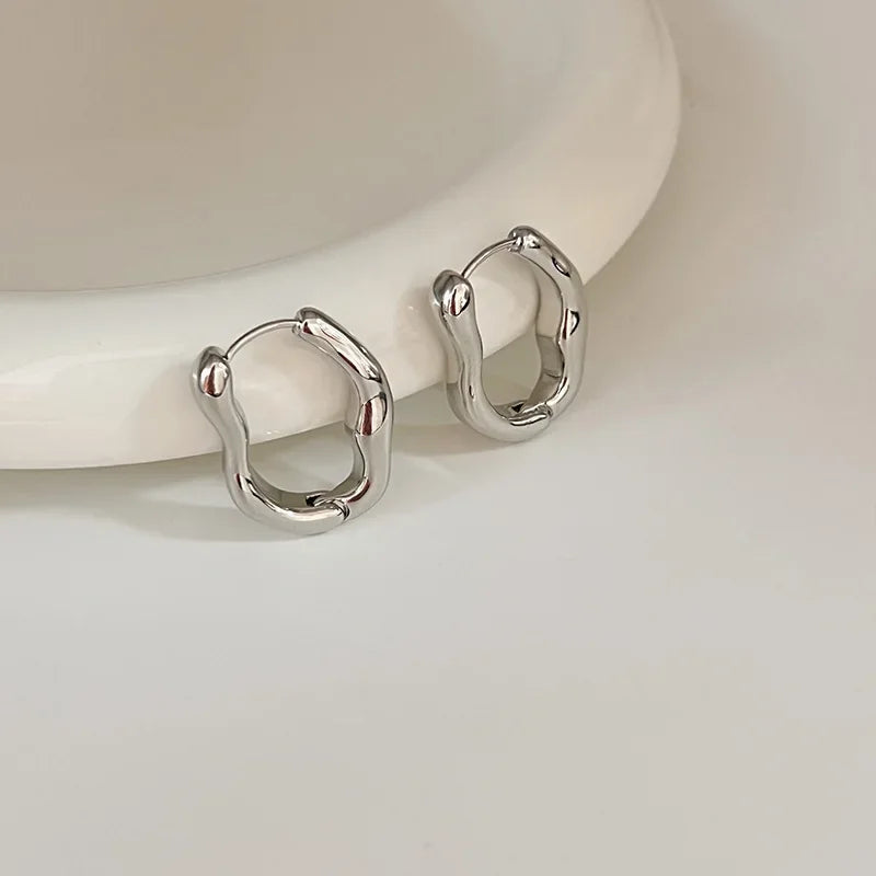 Smooth Luxe Hoops