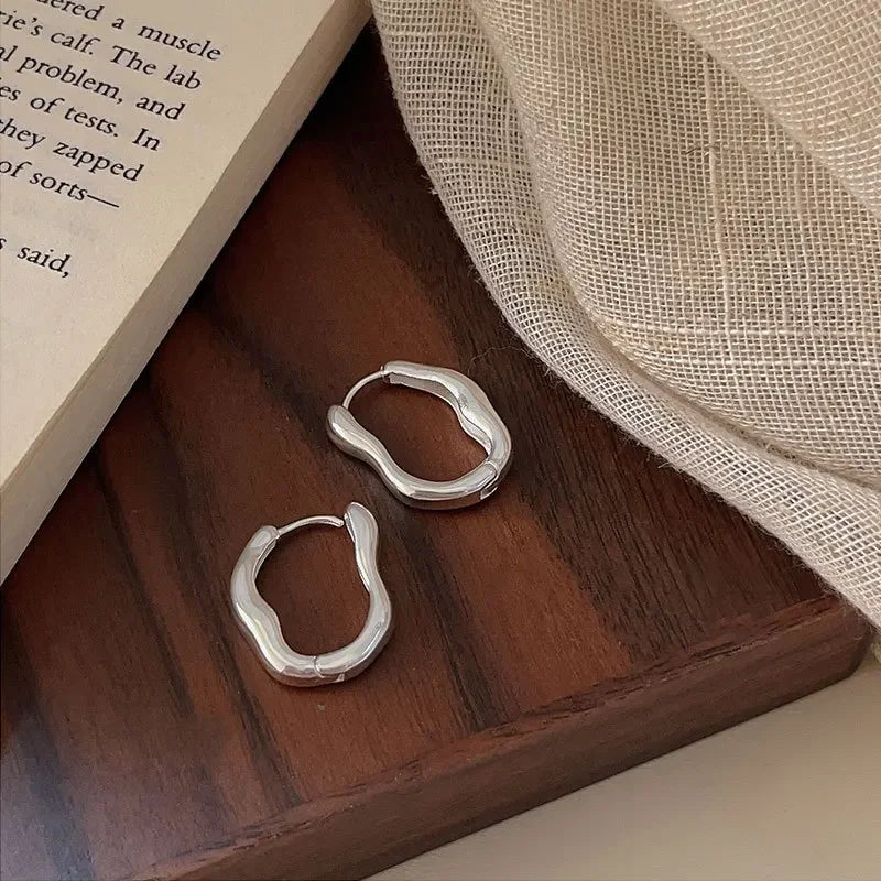 Smooth Luxe Hoops